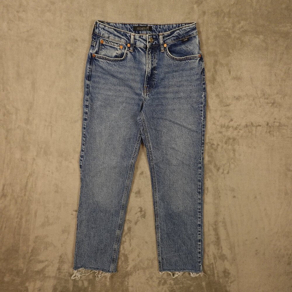 Mavi New York High Rise Jeans Women’s Size‎ 26/28 Raw Hem